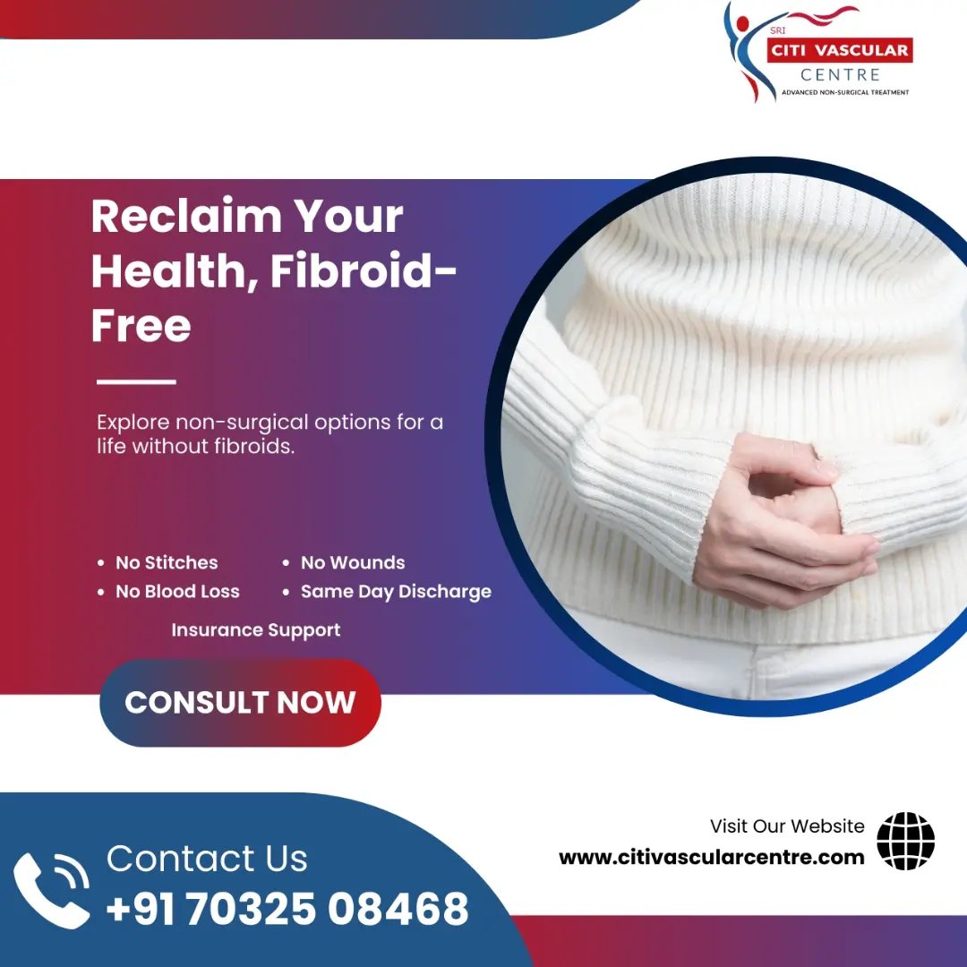 Uterine fibroid embolization in Hyderabad