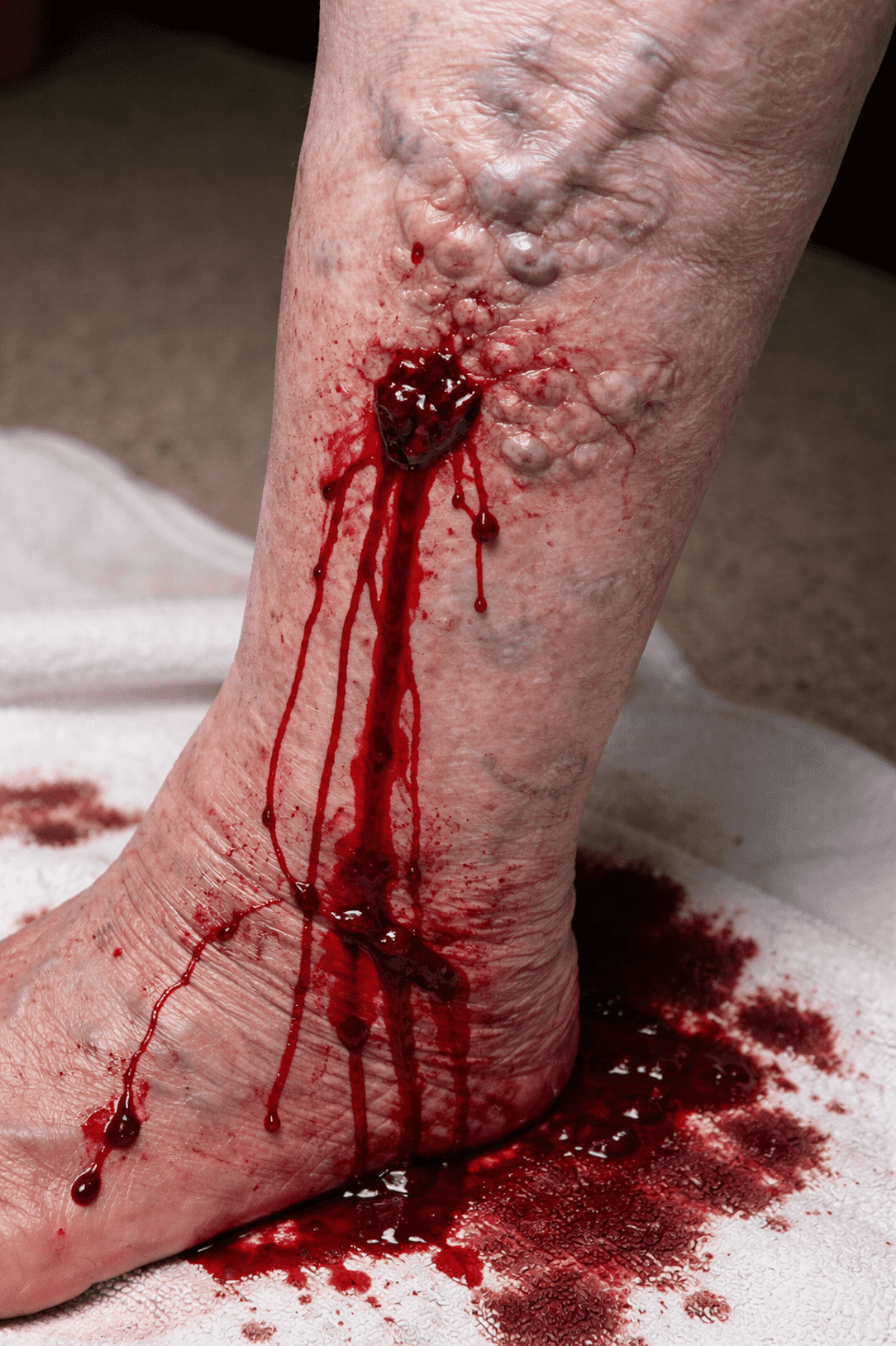 Why Varicose Veins Burst Symptoms Causes Emergency Care